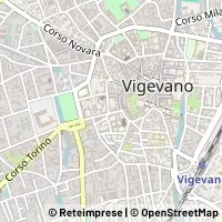 Kaart Vigevano