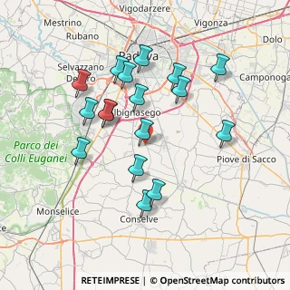 Mappa Via Cà Murà, 35020 Casalserugo PD, Italia (7)