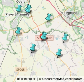 Mappa Via Guglielmo Marconi, 27015 Landriano PV, Italia (3.89846)