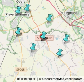 Mappa Via Guglielmo Marconi, 27015 Landriano PV, Italia (3.94364)