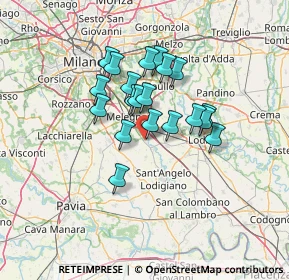 Mappa Via Michelangelo Buonarroti, 26852 Casaletto Lodigiano LO, Italia (10.2265)