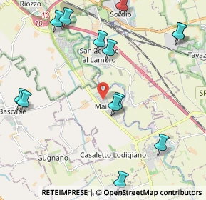 Mappa Via Michelangelo Buonarroti, 26852 Casaletto Lodigiano LO, Italia (2.70857)