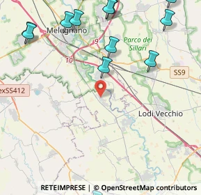 Mappa Via Michelangelo Buonarroti, 26852 Casaletto Lodigiano LO, Italia (6.32333)