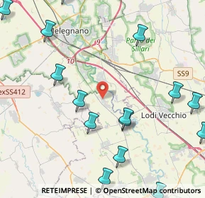 Mappa Via Michelangelo Buonarroti, 26852 Casaletto Lodigiano LO, Italia (5.63467)