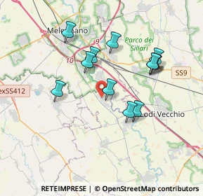 Mappa Via Michelangelo Buonarroti, 26852 Casaletto Lodigiano LO, Italia (3.30833)
