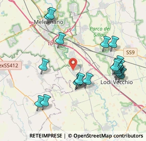 Mappa Via Michelangelo Buonarroti, 26852 Casaletto Lodigiano LO, Italia (4.114)