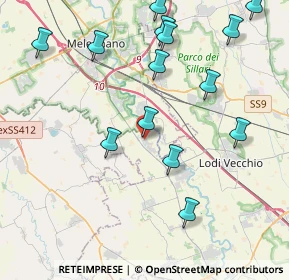 Mappa Via Michelangelo Buonarroti, 26852 Casaletto Lodigiano LO, Italia (4.68571)