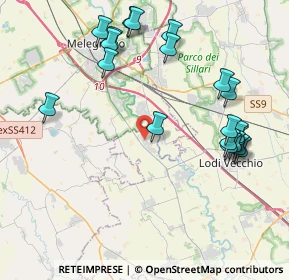 Mappa Via Michelangelo Buonarroti, 26852 Casaletto Lodigiano LO, Italia (4.591)