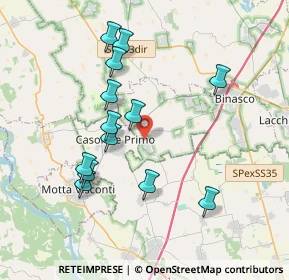 Mappa Via Don Grossoni, 20080 Moncucco MI, Italia (3.64769)