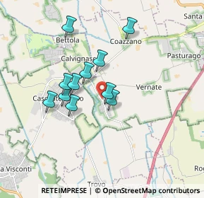 Mappa Piazza de Gasperi, 20080 Moncucco MI, Italia (1.43)