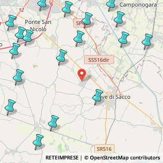 Mappa Via Girolamo Cardano, 35020 Brugine PD, Italia (6.69556)