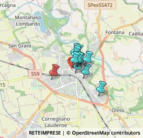 Mappa Via di Porta Regale, 26900 Lodi LO, Italia (0.68273)