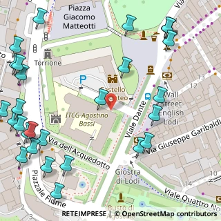 Mappa Via di Porta Regale, 26900 Lodi LO, Italia (0.09286)