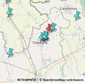 Mappa Vicolo Vincenzo Monti, 27024 Cilavegna PV, Italia (5.305)