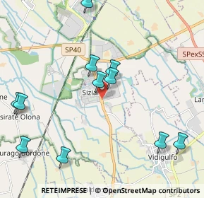 Mappa Via Circonvallazione, 27010 Siziano PV, Italia (2.50333)