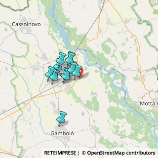 Mappa Strada dei Rebuffi, 27029 Vigevano PV, Italia (2.33727)