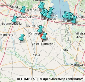 Mappa Strada Profondi, 46042 Castel Goffredo MN, Italia (18.0155)