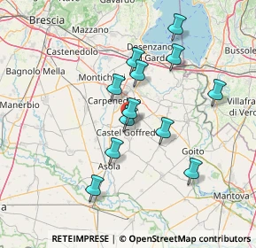 Mappa Strada Profondi, 46042 Castel Goffredo MN, Italia (12.7225)