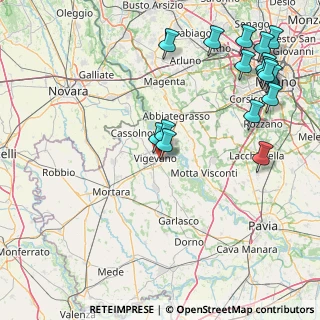 Mappa Via Corsico, 27029 Vigevano PV, Italia (20.995)