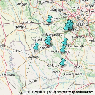 Mappa Via Corsico, 27029 Vigevano PV, Italia (13.92125)