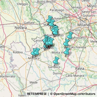 Mappa Via Corsico, 27029 Vigevano PV, Italia (8.2375)