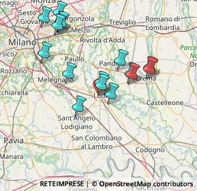 Mappa Via S. Bassiano e Alberto, 26900 Lodi LO, Italia (14.56688)