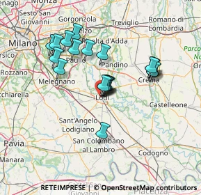 Mappa Via S. Bassiano e Alberto, 26900 Lodi LO, Italia (12.035)