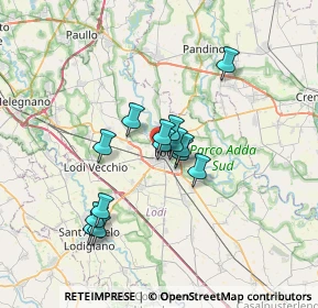 Mappa Via S. Bassiano e Alberto, 26900 Lodi LO, Italia (5.22714)