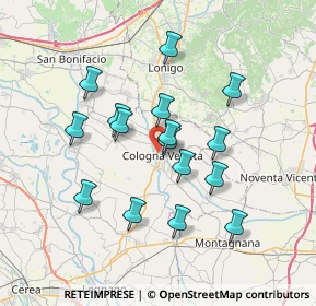 Mappa SP7, 37044 Cologna Veneta VR, Italia (6.2925)