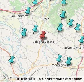 Mappa SP7, 37044 Cologna Veneta VR, Italia (9.8185)