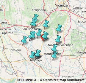 Mappa SP7, 37044 Cologna Veneta VR, Italia (10.8665)
