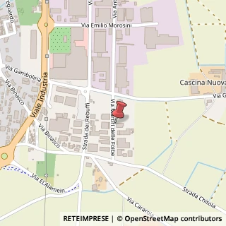 Mappa V. Mart. Delle Foibe, 28/30, 27029 Vigevano, Pavia (Lombardia)