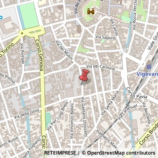 Mappa Via San Giacomo,  10, 27029 Vigevano, Pavia (Lombardia)