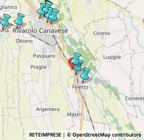 Mappa Via Michelangelo Buonarroti, 10086 Rivarolo Canavese TO, Italia (2.52182)