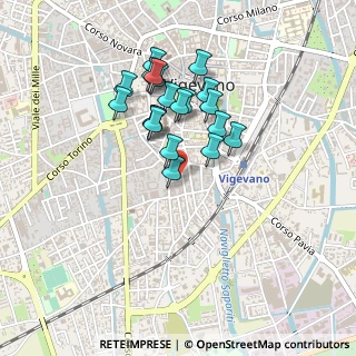 Mappa Via Giovanni Vidari, 27029 Vigevano PV, Italia (0.3745)