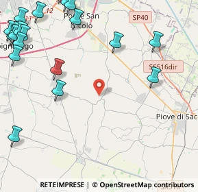 Mappa 35020 Polverara PD, Italia (6.634)