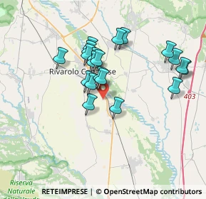 Mappa Via Modesto Panetti, 10086 Rivarolo Canavese TO, Italia (3.19)