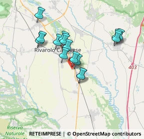 Mappa Via Modesto Panetti, 10086 Rivarolo Canavese TO, Italia (3.06)