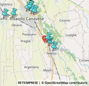 Mappa Via Modesto Panetti, 10086 Rivarolo Canavese TO, Italia (2.48909)