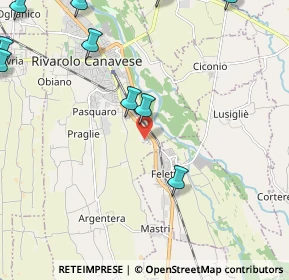 Mappa Via Modesto Panetti, 10086 Rivarolo Canavese TO, Italia (3.12273)