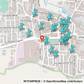 Mappa Via Morti Lazzaretto, 25027 Quinzano d'Oglio BS, Italia (0.262)