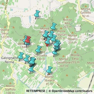 Mappa Via Regazzoni Bassa, 35030 Galzignano Terme PD, Italia (0.80833)