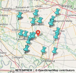 Mappa 26010 Azzanello CR, Italia (14.4685)