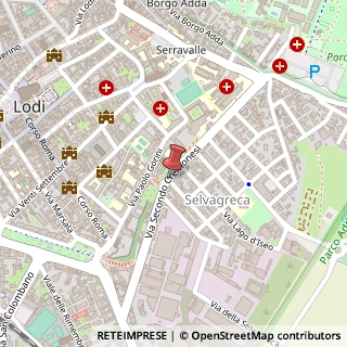 Mappa Via cremonesi secondo 4, 26900 Lodi, Lodi (Lombardia)