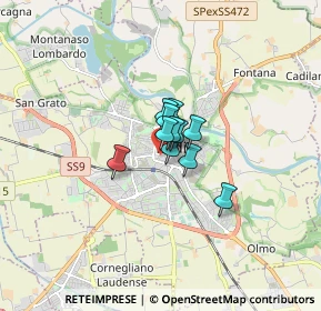 Mappa Via Luigi Cingia, 26900 Lodi LO, Italia (0.65091)