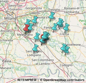 Mappa Piazza Venticinque Aprile, 26900 Lodi LO, Italia (10.096)