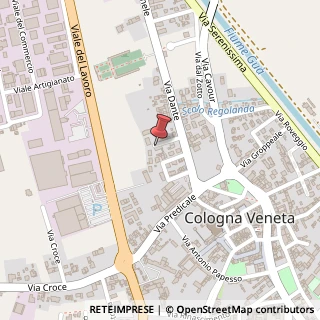 Mappa Via Dante Alighieri, 43, 37044 Cologna Veneta, Verona (Veneto)