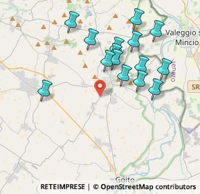 Mappa Via Avis, 46049 Volta Mantovana MN, Italia (3.75867)