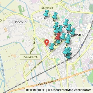 Mappa Via Strada Nuova, 27029 Vigevano PV, Italia (0.908)