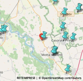 Mappa Via Don Giovanni Minzoni, 20080 Besate MI, Italia (6.5335)